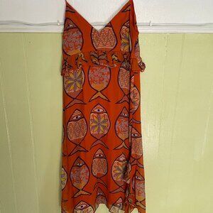 New with Tags Summer School Silk Dress by Anupamaa. size XS